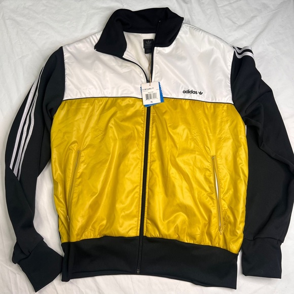 adidas Other - Adidas Windbreaker Jacket Full Zip Lined Hooded Men’s Size XL A070623.